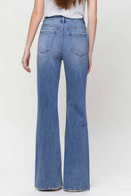 90'S VINTAGE SUPER HIGH RISE FLARE JEANS