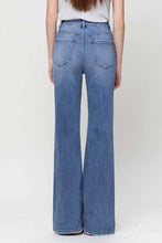 90'S VINTAGE SUPER HIGH RISE FLARE JEANS