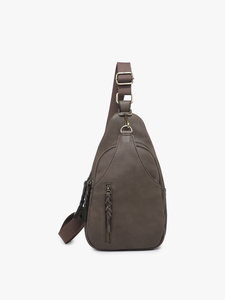 Nikki Dual Compartment Sling Pack Bag