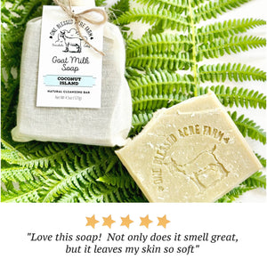 Coconut Island Goat Milk Bar Soap