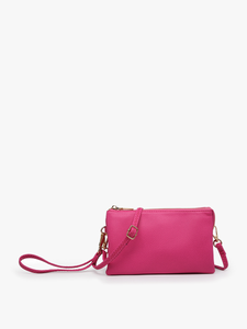 Riley 3 Compartment Crossbody/Wristlet