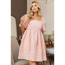 FLORAL PUFF SLEEVE DRESS