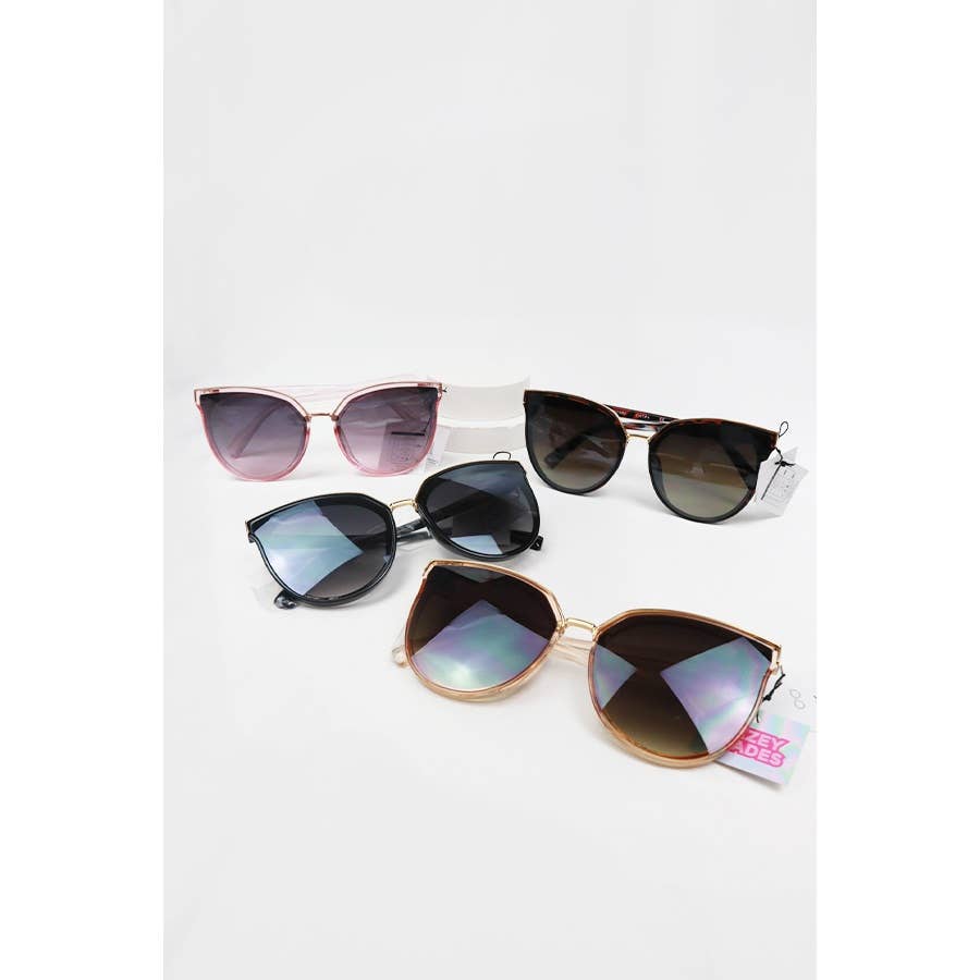 CatEye Gradient Fashion Sunglasses