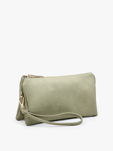 Riley 3 Compartment Crossbody/Wristlet