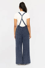 Mineral Wash Wide Leg Jumpsuit