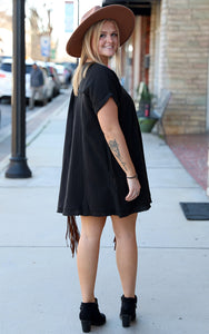 Raw Edge Dress