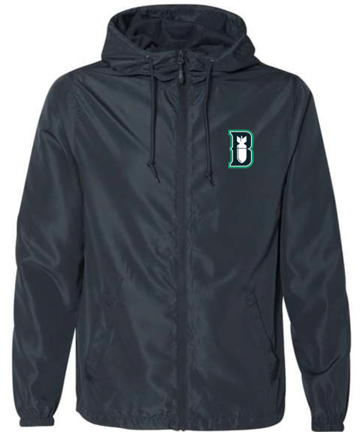 Bombers Softball Full Zip Windbreaker