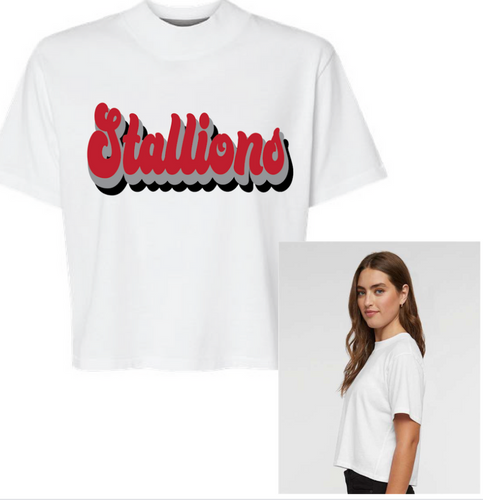 Stallions Crop Top