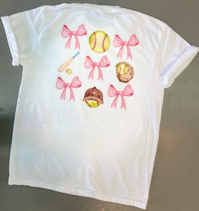 Coquette Baseball/Softball tee