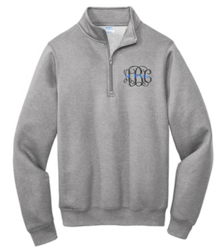 First Responders Monogram 1/4 Zip