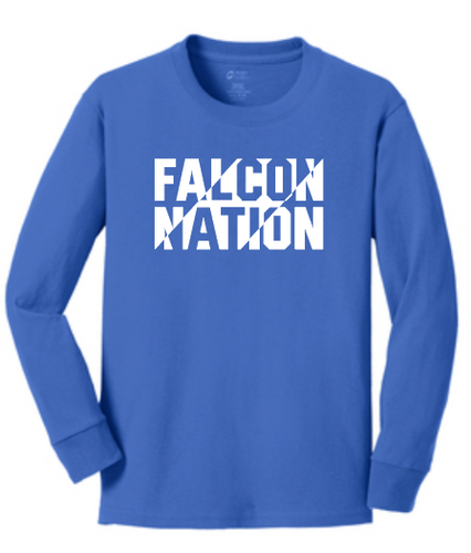 Falcon Nation Long Sleeve Tee