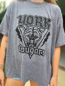 York Cougars Hi Lo Tee