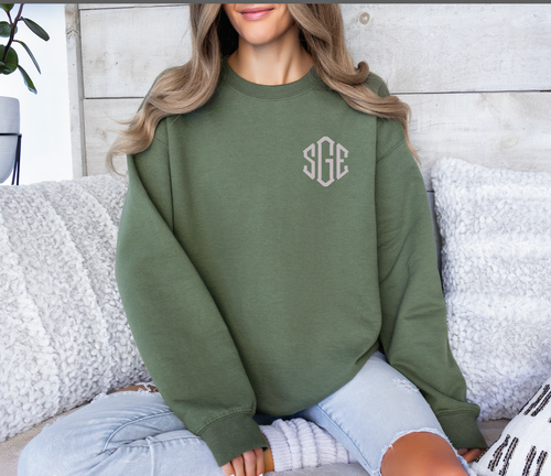 The Perfect Monogram Crewneck