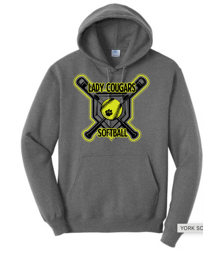 York Softball Hoodie