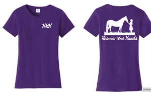 Hooves and Hands Ladies Tee