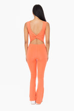 Venice Twisted Back Flared Jumpsuit