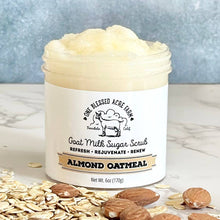 Almond Oatmeal Goat Milk Sugar Scrub