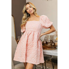 FLORAL PUFF SLEEVE DRESS