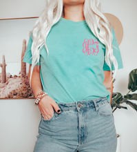 Spring Comfort Colors Monogram Tee