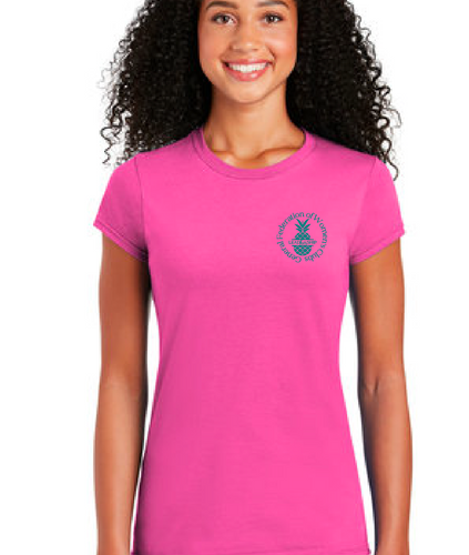 Women's Club Pink Tee